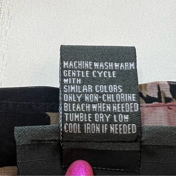 $5 ADD ON with $15+ Bundle Notations 2-piece Floral‎ Sheer Blouse Tank Sz M EUC - Picture 14 of 14